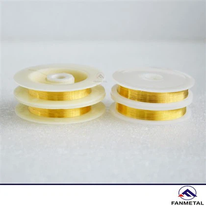 Oltin bilan qoplangan Moly qotishma simlari